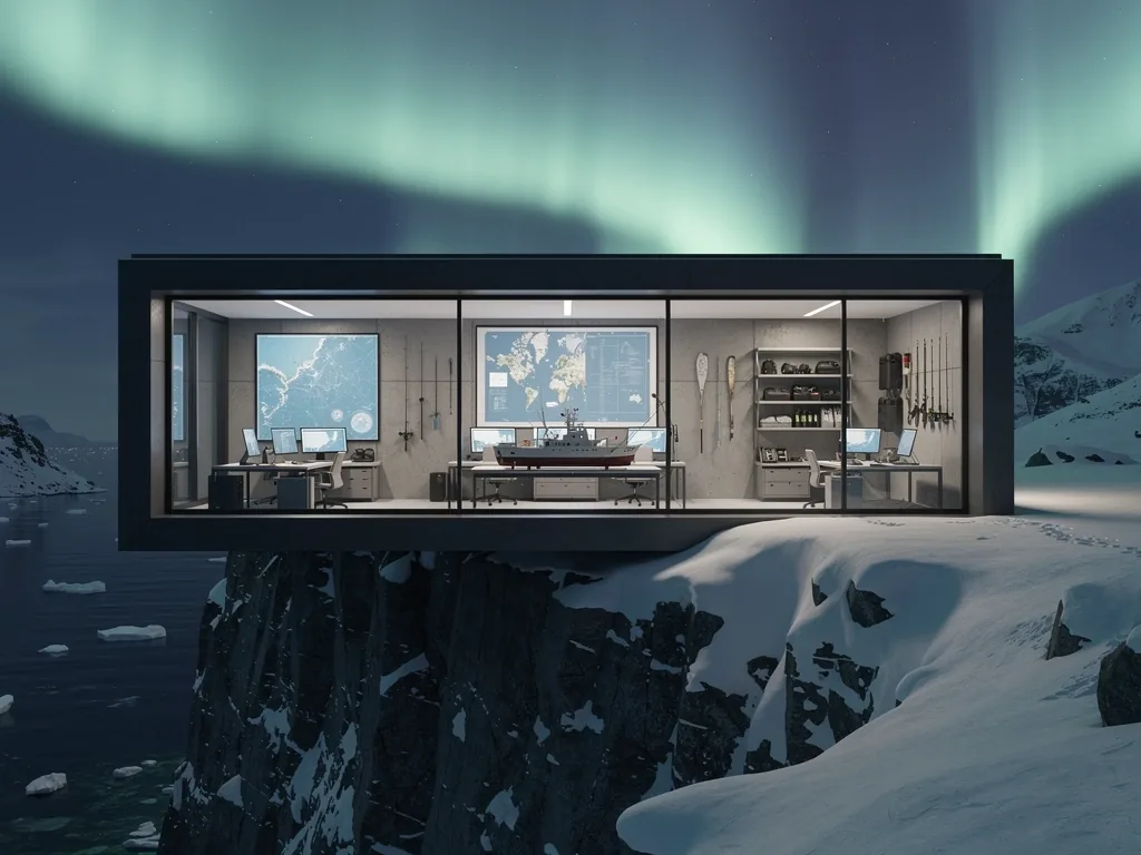 Arctic Angler Studio vision landscape