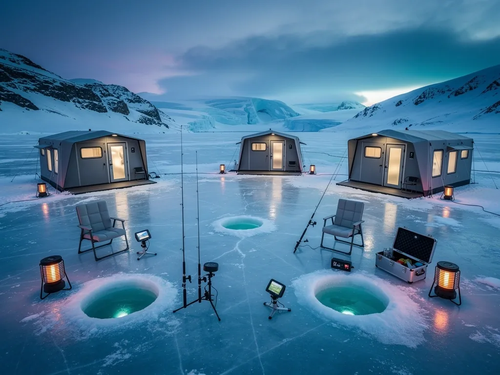 Arctic expedition landscape