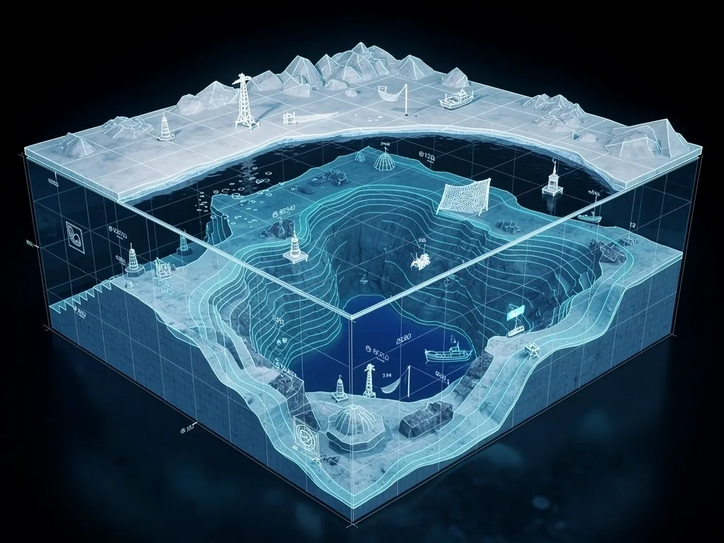 Frozen Waters Quest Topography