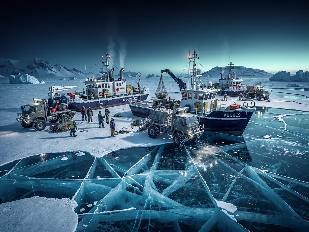 Arctic expedition fleet